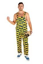 Tellum and Chop Unisex College Team Denim Bib Overall