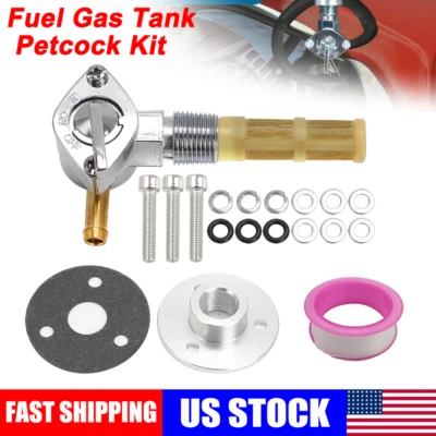 Aluminum Petcock For 1959-1969 Honda CB92 CA95 Benly & CA95 Dream 150 & CA160 US - Image 1 of 4