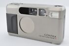 CONTAX T2 Point & Shoot 35mm Compact Film Camera Silver From Japan [Mint]