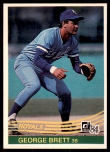 1984 Donruss George Brett Baseball Cards #53