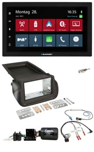 Blaupunkt Lenkrad Bluetooth DAB 2DIN USB Autoradio für Citroen Nemo Peugeot Bipp - Bild 1 von 12