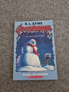 Goosebumps, #51 Beware, The Snowman, By R. L. Stine 1997 RARE - Bild 1 von 7
