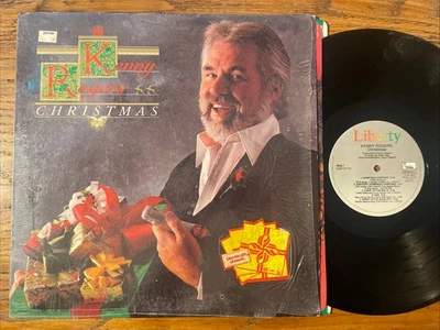 Kenny Rogers Christmas LP Liberty + Inner & Shrink & Inner VG+ - Image 1 of 4