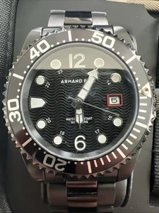 Armand Basi Automatic Diver Watch - Black - Picture 1 of 6