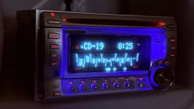 KENWOOD DPX-06MD 2DIN CD MD Reproductor JDM con Unidad Bluetooth Probado Japón Foto 1 de 4