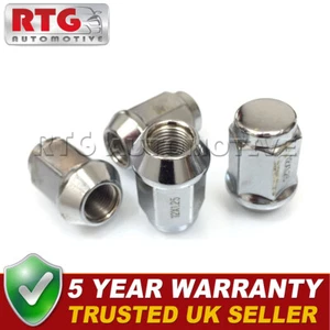 4x Wheel Nuts For Suzuki Samurai SJ410/SJ413 1981-1995 (Steel Wheels) Silver - Picture 1 of 1
