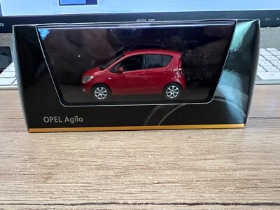 Schuco 1:43 1088095 Opel Agila IN Rosso IN Conf. Orig. Inutilizzati - Immagine 1 di 4