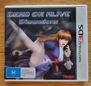 Dead or alive dimensions VGC Nintendo 3DS AUSPAL Complete - Picture 1 of 4