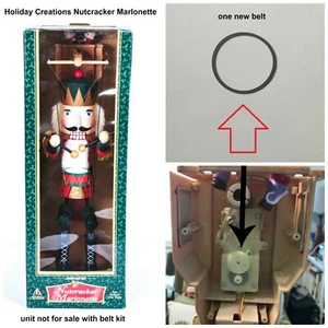 Holiday Creations Martionetta Schiaccianoci -PEZZO DI RICAMBIO - CINTURA - Foto 1 di 1