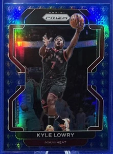 2021-22 Panini Prizm Kyle Lowry Blue 75th Anniversary Toronto Raptors SP - Picture 1 of 2