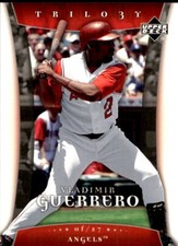 2005 Upper Deck Trilogy #99 Vladimir Guerrero CALIFORNIA ANGELS