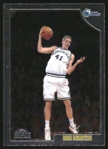 1998-99 Topps Chrome #154 Dirk Nowitzki RC Rookie