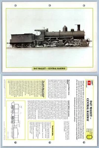 D4T Mallet - Central Railway - Swiss Railways - Legendary Trains Maxi Card - Picture 1 of 1