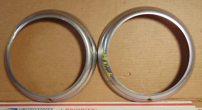 Biseles de faros de coche Nash 1949 1950 cupé sedán convertible vagón originales Foto 1 de 4