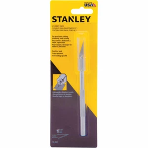 Cuchillo para hobby de aluminio Stanley 10-401 Lite Duty, cuchillo artístico - Imagen 1 de 2