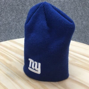 New York Giants Reebok NFL Winter Beanie Hat Youth Blue OS Embroidered Logo - Picture 1 of 11