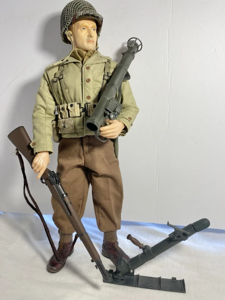 Infantería Americana Segunda Guerra Mundial: Escuadrón Mortero Bazooka 1/6 Soldado Dragón Modelos M1 Garand Foto 1 de 4