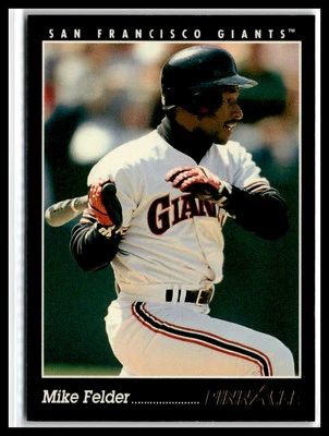 Mike Felder 1993 Pinnacle #148 San Francisco Giants - Image 1 of 2