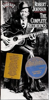 РОБЕРТ ДЖОНСОН ~ полный записи, 1990, 2 CD бокс-сет + книга новый в коробке упаковке - Изображение 1 из 3