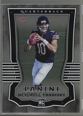 2017 Panini Rookies Knight's Templar Mitchell Trubisky #101 Rookie RC - Image 1 of 2