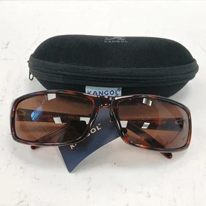 Kangol Sunglasses Brown Tortoise Shell BGO0065 New RMF-FPL15 - Picture 1 of 10