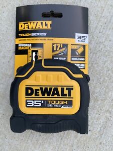 DEWALT DWHT36935 Tough Tape 35 ft. x 1-1/4 in. Tape Measure W/ Removable Magnet