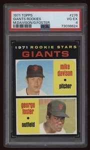 1971 Topps #276 Giants Rookies PSA 4 11528 - Picture 1 of 2