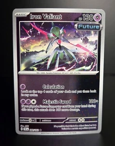 Pokémon TCG - IRON VALIANT - 080/162 - HOLO - RARE - TEMPORAL FORCES (2024) - NM - Picture 1 of 1