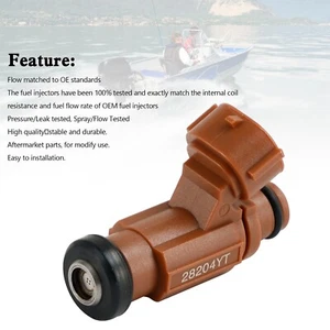 15710-96J00 Fuel Injectors For Suzuki Outboard 175HP 200HP 225HP 250HP 300HP - Picture 1 of 13