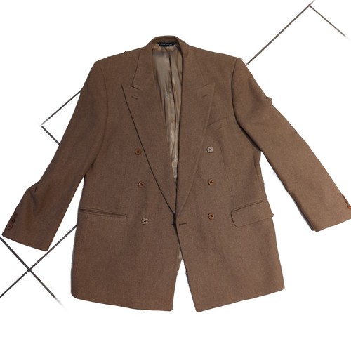 TOPCOAT UOMO BURBERRYS 100% PURO PELO DI CAMMELLO! Taglia??? Vedi misure
