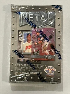 Fleer 1996 Metal Universe Baseball Cards Premier Edition Unopened Box - Picture 1 of 2