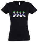 Lemmings Road Women T-Shirt Video Game Gamer Gaming Nerd Pixel Retro Lemming