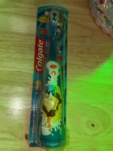 Colgate extra soft electric toothbrush looney toons *vintage * bad box nos - Picture 1 of 3