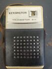 Kensington Transistor Six Vintage Radio Model MT-601 Pocket Radio