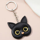 Cute Keychain Black Cat Pendant Key Chains Animal Key Ring Handbag Accessories