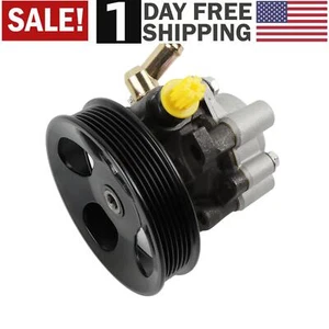 Power Steering Pump with Pulley for Toyota Sequoia Tundra 00-07 V8 4.7L 21-5264 - Picture 1 of 9