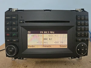 MERCEDES-BENZ SPRINTER / VITO VAN MF2830 BLUETOOTH CAR RADIO CD PLAYER HEAD UNIT - Picture 1 of 11
