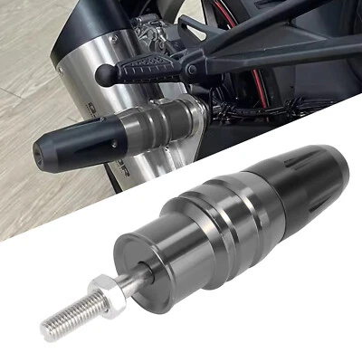 Protector de titanio deslizante de escape de choque para KAWASAKI Ninja 250 300 Foto 1 de 4