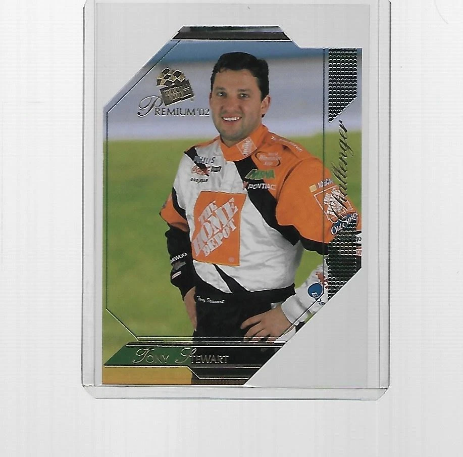 2002 PRESS PASS PREMIUM RACING DIE-CUT TONY STEWART #68 - Image 1 of 1