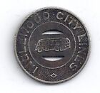 Inglewood City Lines-Inglewood, California Transit Token Ca 395 G