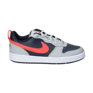 Zapatos Mujer Niños Nike Court Borough Gris Rojo Modelo Air Force dv5456 00 - Imagen 1 de 2