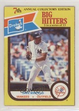 1987 Drake's Big Hitters/Super Pitchers Dave Winfield #5 HOF