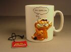 Tasse tasse à café figurine en céramique chat Enesco Garfield OH Garcon figurine relevée 1981