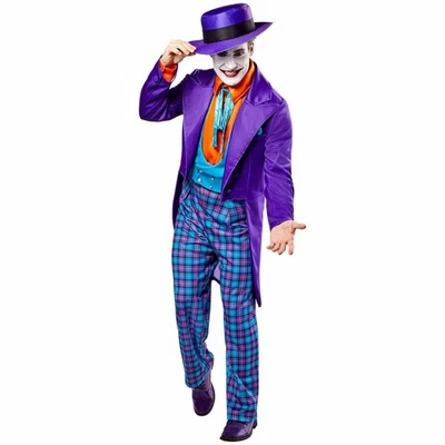 Disfraz de Supervillano Cómic The Joker Deluxe DC Disfraz de Supervillano Adulto Hombre Foto 1 de 4