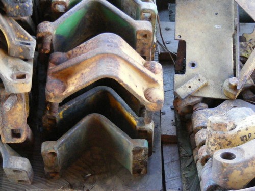 ANTIQUE JOHN DEERE M 40 DOZER CRAWLER M2838T CLAMP CAP JOHN | eBay