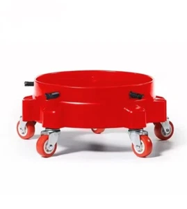 Rolling Bucket Dolly 360° Swivel Bucket Roller Removable Truck With Wheels - Picture 1 of 2