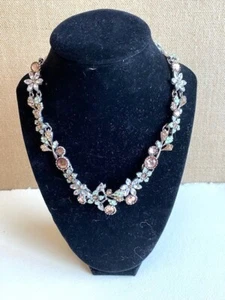 Vintage Botanic Gem Choker Necklce - Picture 1 of 8