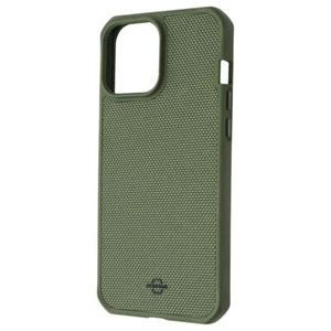 ITSKINS Hybrid // Ballistic Case for iPhone 13 Pro Max/12 Pro Max - Olive Green - Picture 1 of 3