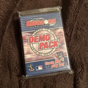 MLB Showdown 2001 Demo Pack Promo BRAND NEW FACTORY SEALED B0000003818 RARE - Picture 1 of 4