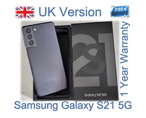 Samsung Galaxy S21 5G 256GB Grey Dual Sim Smart Mobile Phones Unlocked *UK Stock - Picture 1 of 15